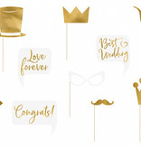 Photo Booth Trouwfoto Props (10st)