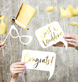 Photo Booth Trouwfoto Props (10st)