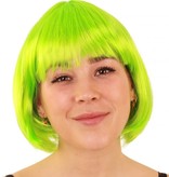 Pruik bobline sensation fluor groen