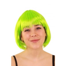 Pruik bobline sensation fluor groen