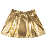 Minirokje Shiny Goud