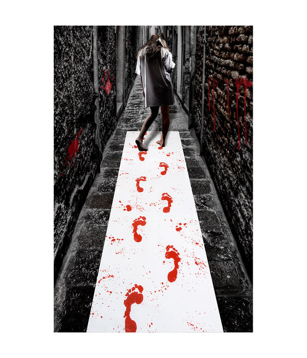 Halloween Loper met Bloed - 4,5 mtr x 60 cm