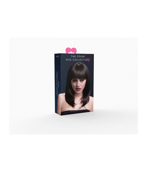 Professionele Pruik Donkerbruin Tanja