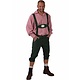 Tiroler kleding: Broek met bretels Edelweiss groen
