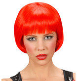 Pruik rave rood