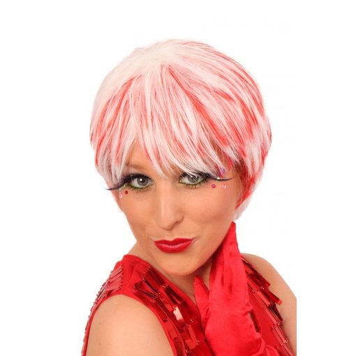 Pruik Panny kort stoer