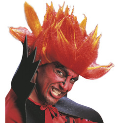 Pruik Duivel Diablo afbeelding