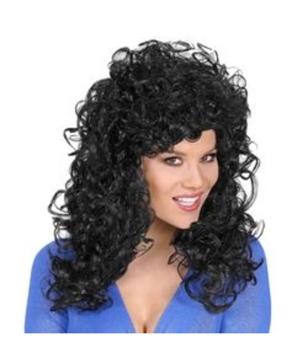 Krulpruik beauty zwart
