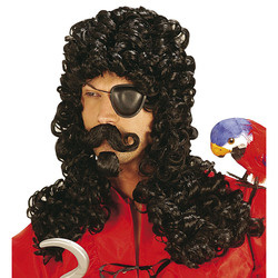 Pruik Kapitein Haak afbeelding