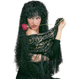 Zigeunerin pruik zwart