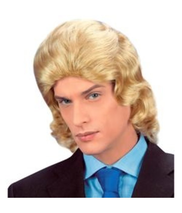 Pruik Frankie blond