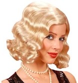Pruik Roaring 20s blond
