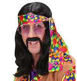 Pruik Hippie zwart Floyd