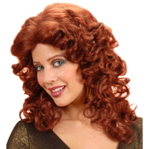 Pruik Rita lichtbruin