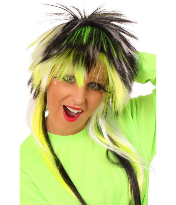 Pruik rock punk Angela