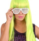 Pruik Trendy Valley lang Groen