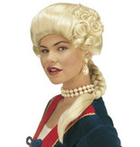 Pruik Hertogin Josephine blond
