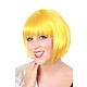 Pruik Sensation Bobline geel