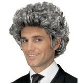 Pruik John grijs