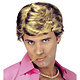 Pruik playboy met snor
