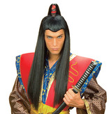 Pruik Samurai lang