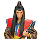 Pruik Samurai lang