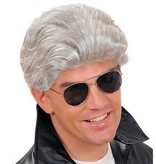 Pruik T- Birds Grijs