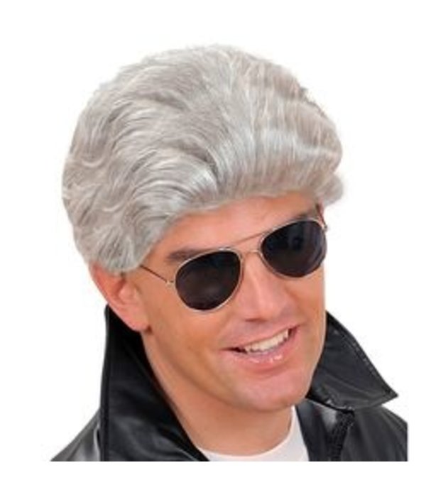 Pruik T- Birds Grijs