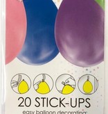 Ballon Plakkers Stick-up (20st)