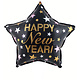 Folieballon Ster Happy New Year (45cm)