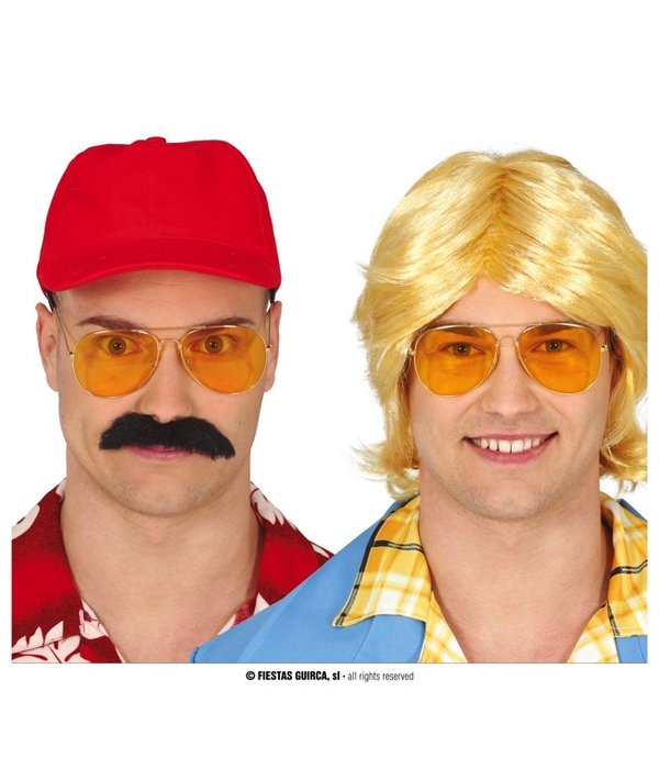 Foute Pilotenbril Oranje