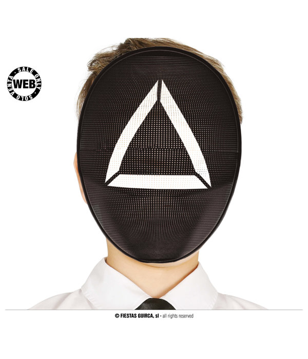 Squid Game Kindermasker Driehoek