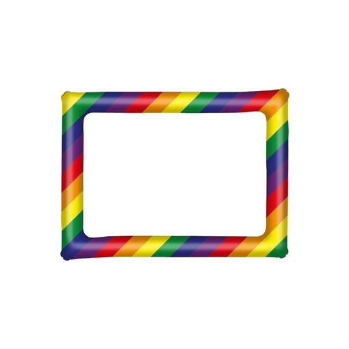 Opblaasbaar Photo Frame Regenboog (60x80cm)