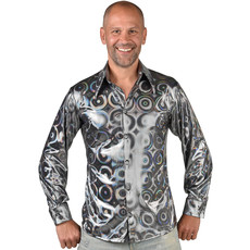 Blouse Hologram Circkel Zilver Heren