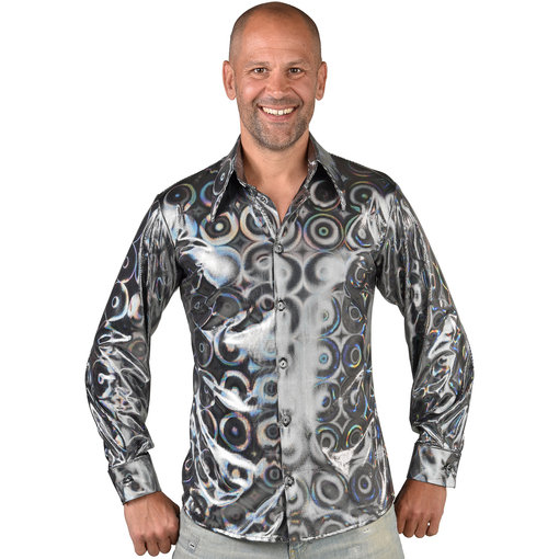 Blouse Hologram Circkel Zilver Heren