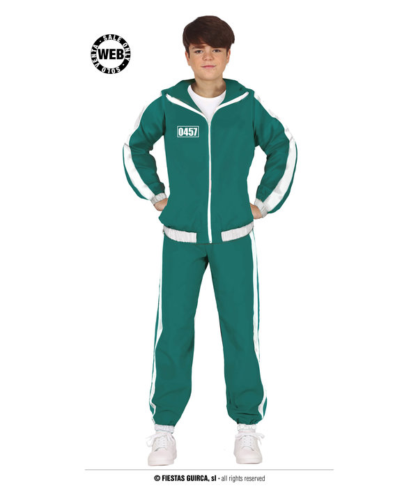 Squid Game Groen Trainingspak Tiener