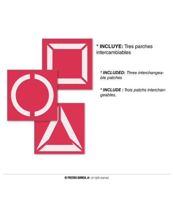 Squid Game Pak Rode Overall Heren