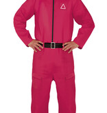 Squid Game Pak Rode Overall Heren