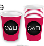 Feestbekers Squid Game (6st)