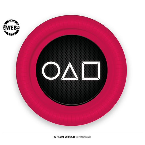 Bordjes Squid Game (6st)