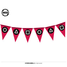 Vlaggenlijn Squid Game (4m)