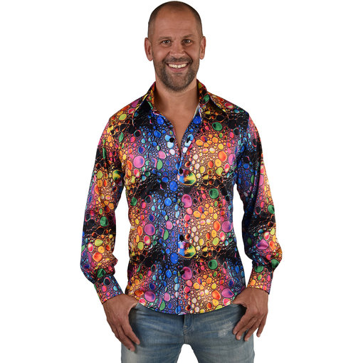 Party Blouse Colour Drops Heren