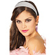 Glitter Zilveren haarband