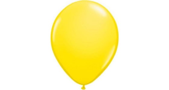 Gele ballonnen