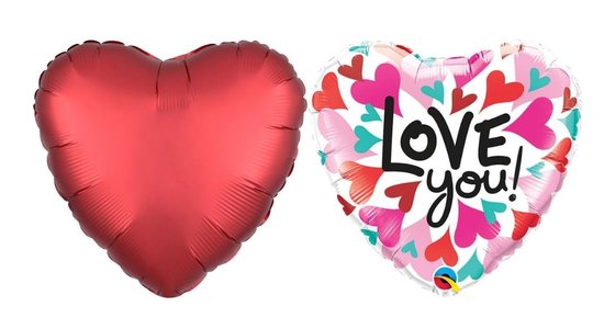 Valentijn ballonnen helium