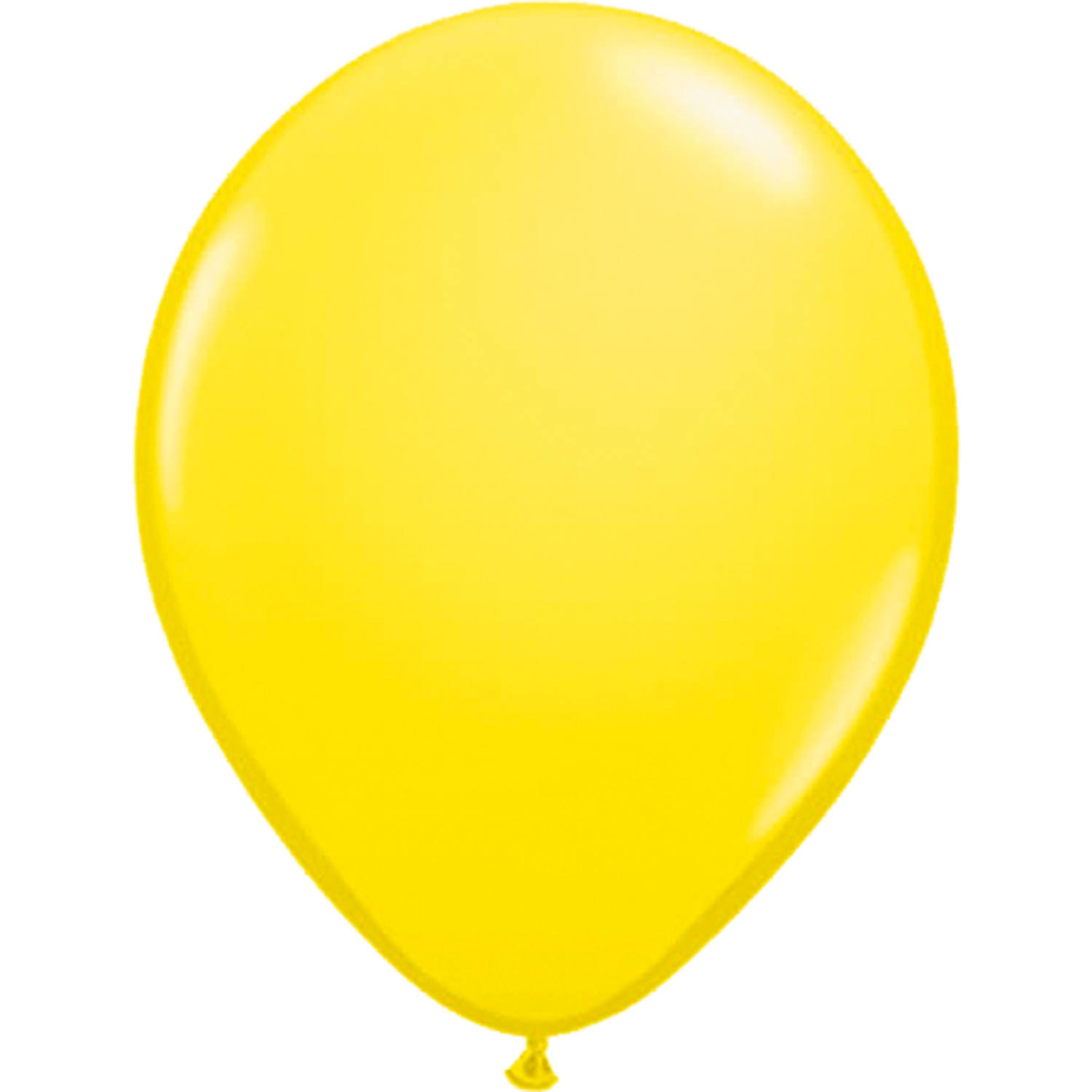 wat betreft Tolk Infrarood Gele ballonnen 100 stuks 30cm - Feestbazaar.nl