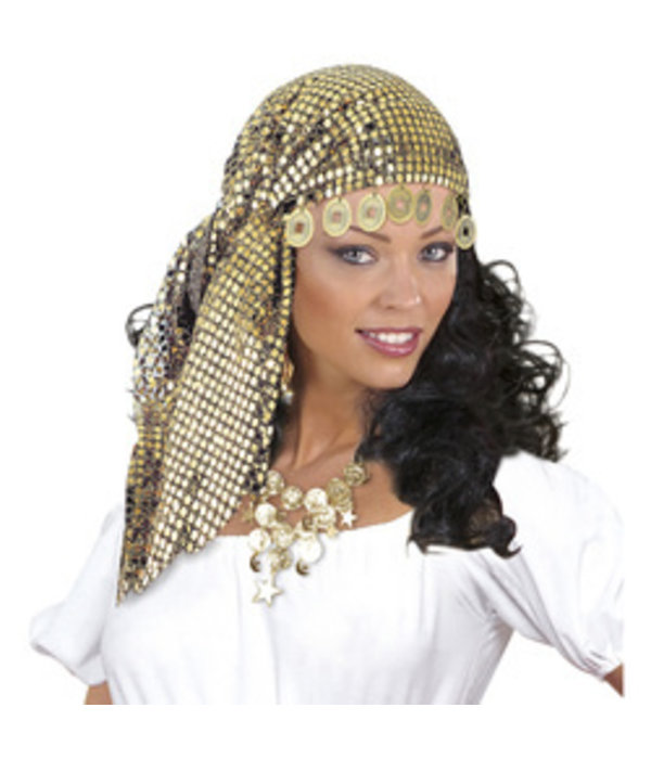 Pailletten hoofdecoratie Zigeunerin