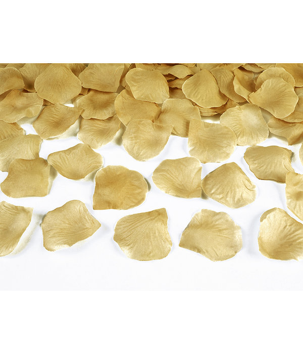 Rozenblaadjes Amour goud (500 stuks)