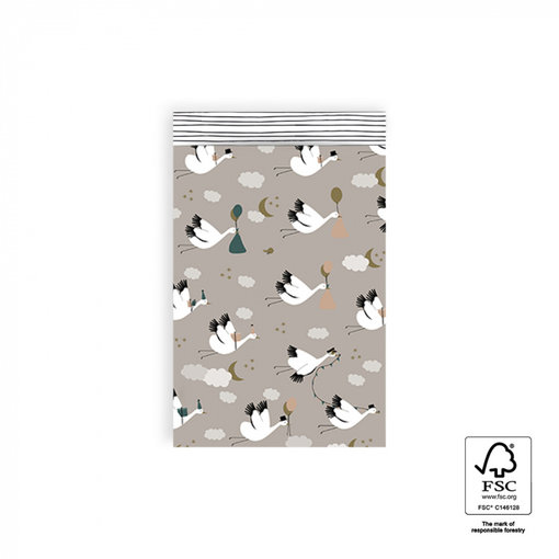 Cadeauzakjes Ooievaar (10st)