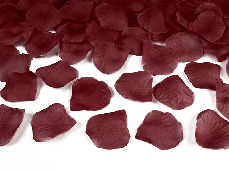 Rozenblaadjes Dieprood (100 stuks) afbeelding